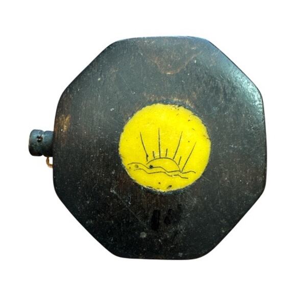 Antique Chinese Bone Wood Snuff Box with Wood Lock - Picture 8 of 10